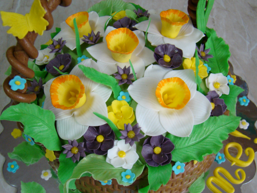 № 33 Торт -корзинка