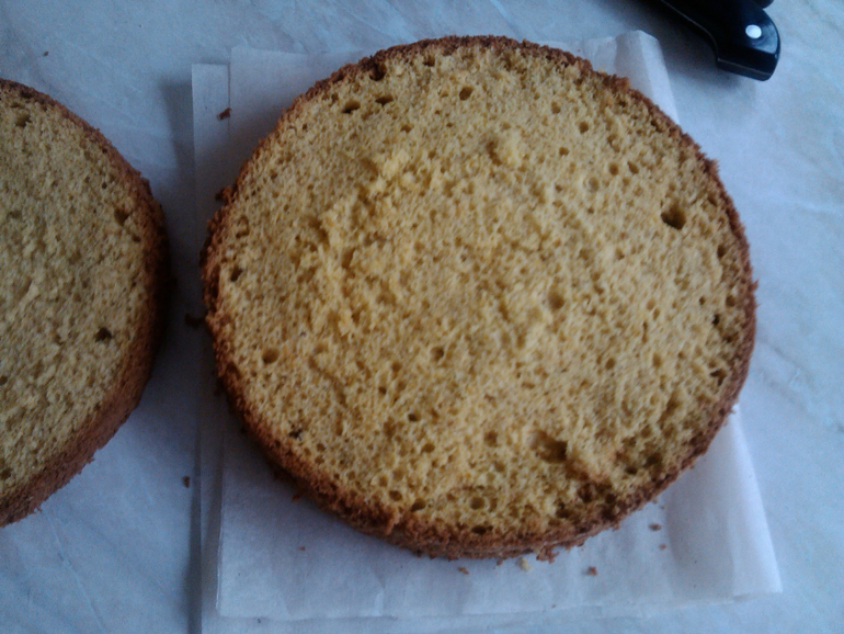 Апельсиновый бисквит