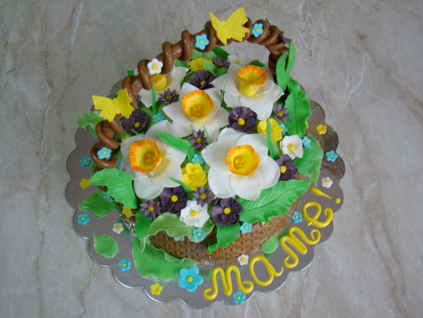 № 33 Торт -корзинка