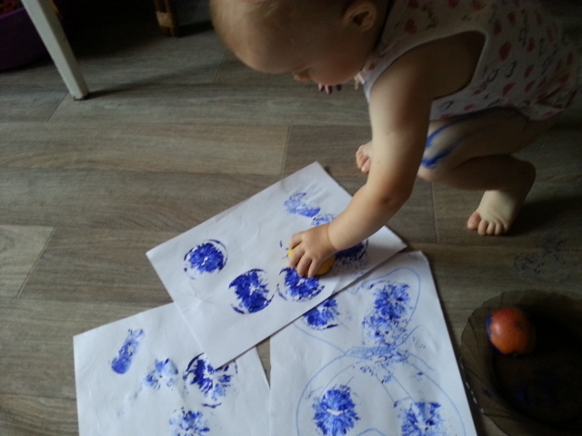 Начинаем рисовать! Поле год и четыре)