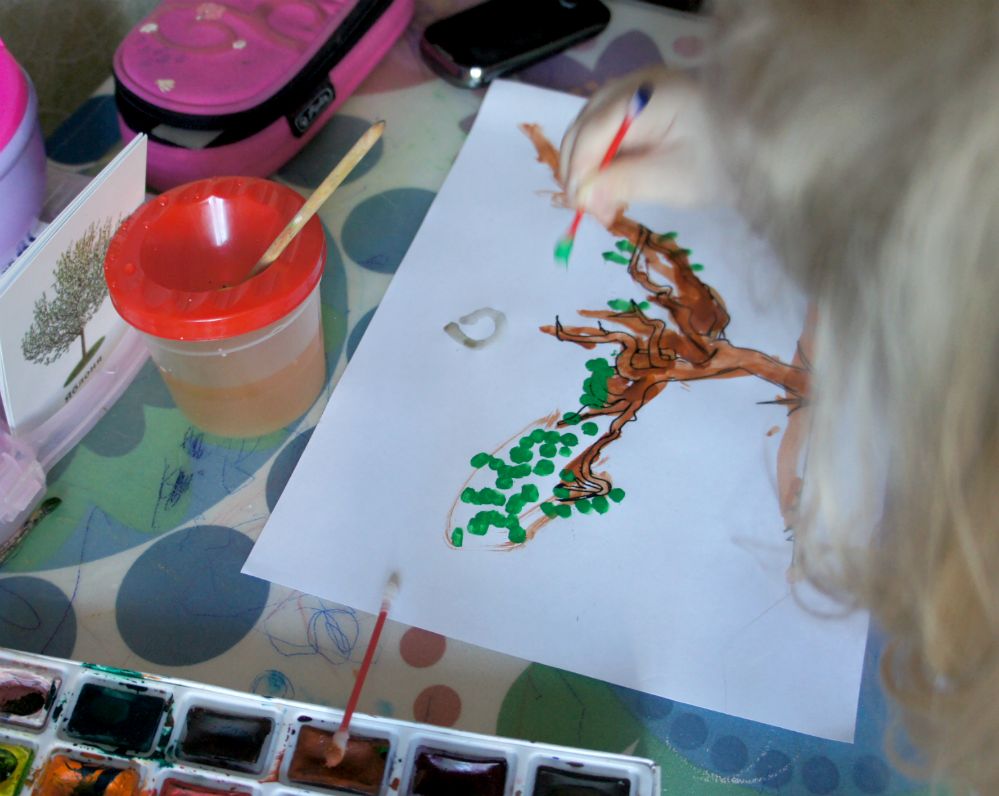 День 3 - Деревья весной