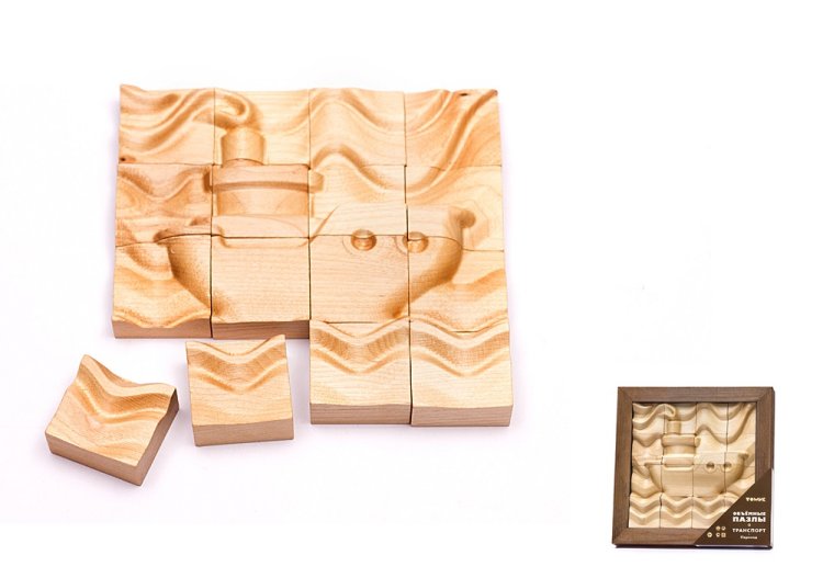 Новинки от Томика. Деревянные пазлы.