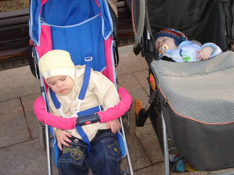 Погуляли с друзьями в Царицыно 25.03