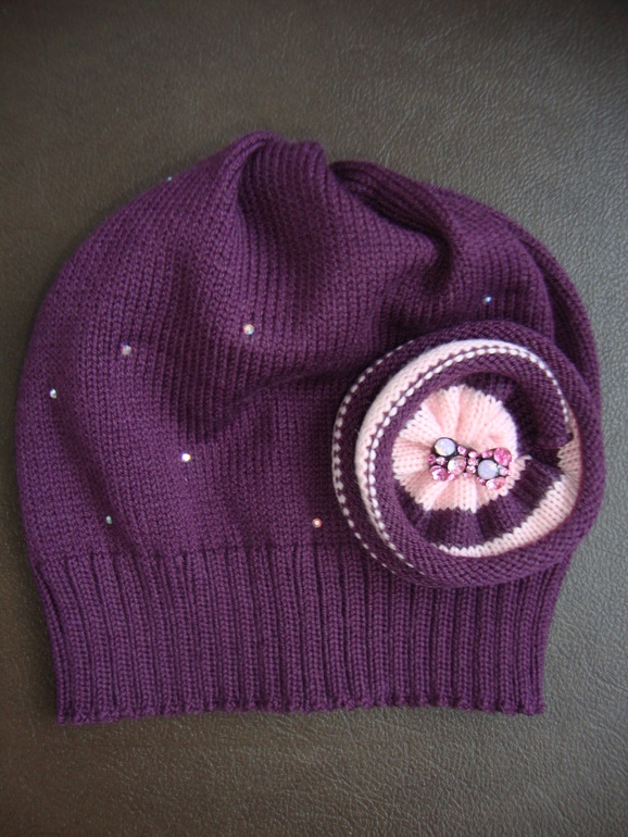 Готовимся к весне) красивые шапочки из 100% итальянского мериноса и хлопка.