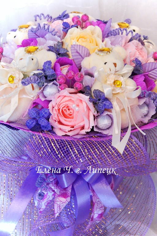 Большой, нежный букет для девочки 6ти лет