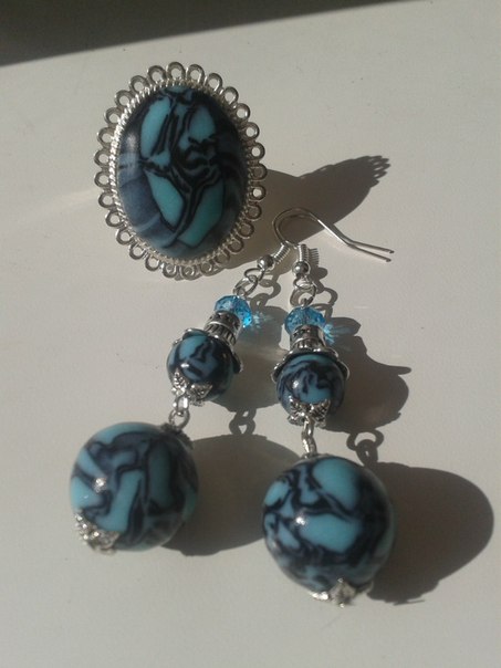 Украшения из полимерной глины