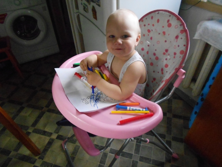 Артёмке полтора года.