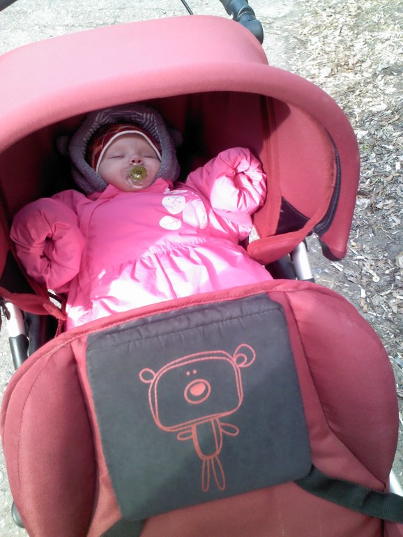 Наша прогулочка сегодня)