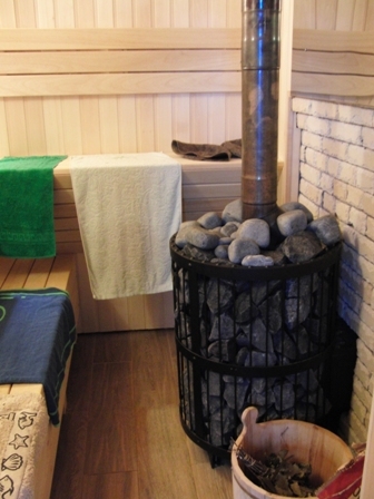 вот и наша баня))