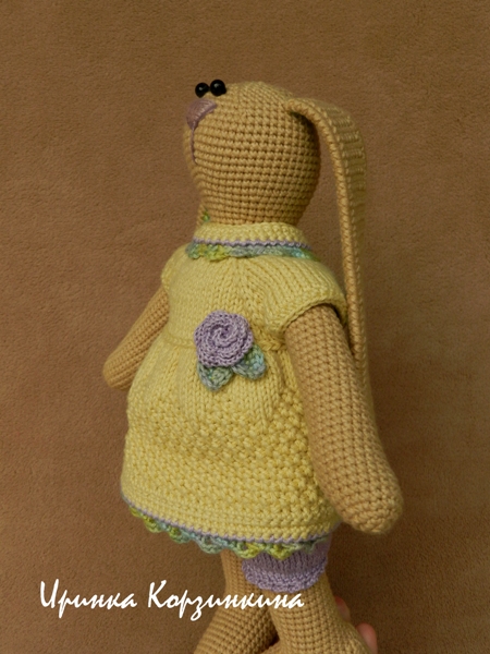 Зайка с розой...