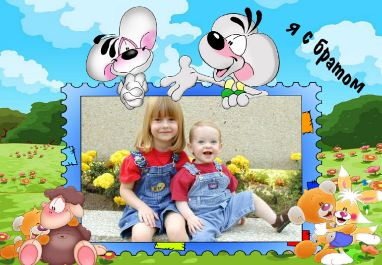Плакаты-колладж на детские дни рождения
