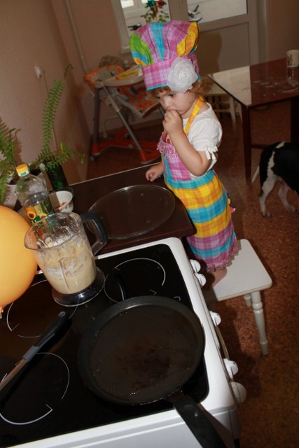 Банановые оладьи