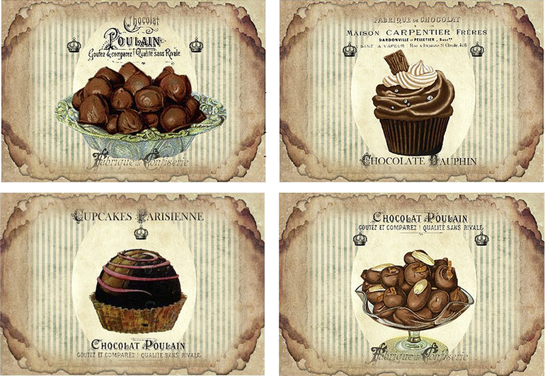 Бзделица (работа с распечаткой на рисовой бумаге)