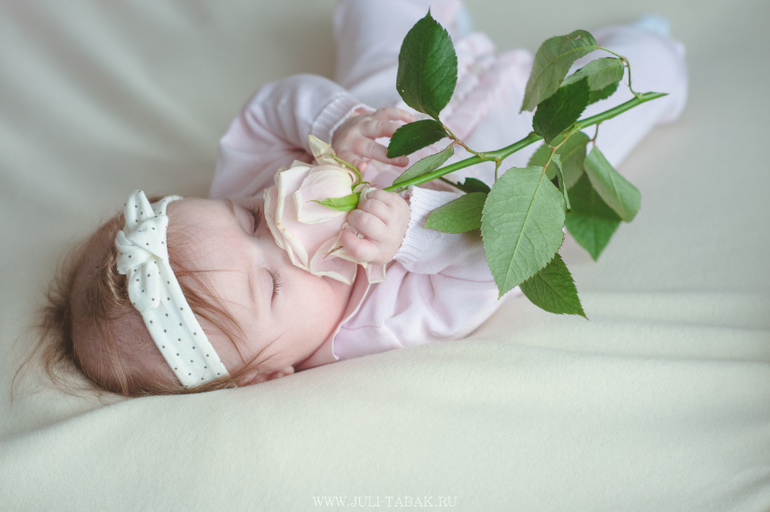 Полинка 7,5 месяцев