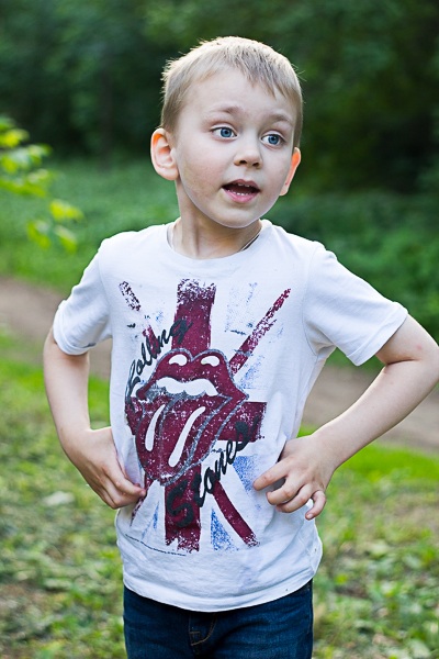 О Диме, о мальчике непростом и пятилетнем.