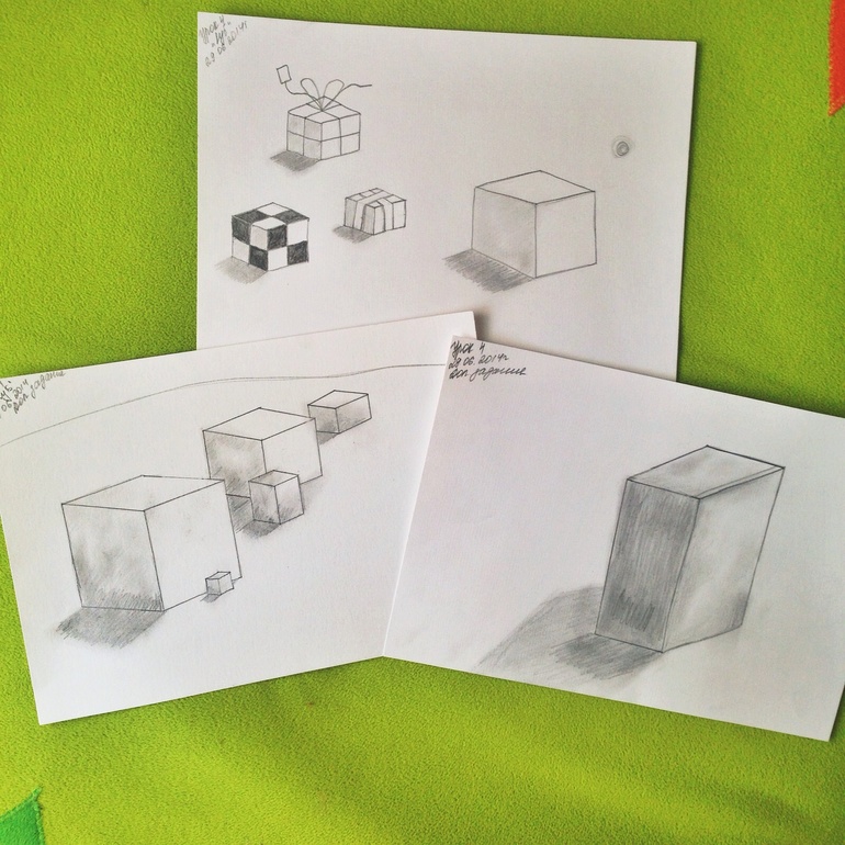 Урок 4 по книге "вы сможите рисовать через 30 дней"