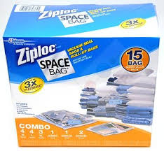 Еще классная вещь вакуумные пакеты ZIPLOC