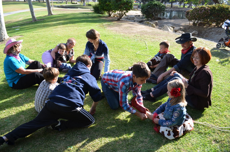 Ковбойский День Рождения наших Солнышек!!! 4 года