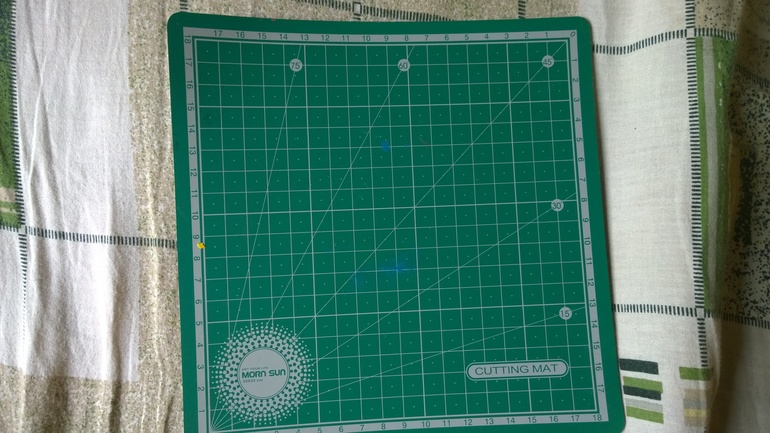 полимерная глина, коврик для резки