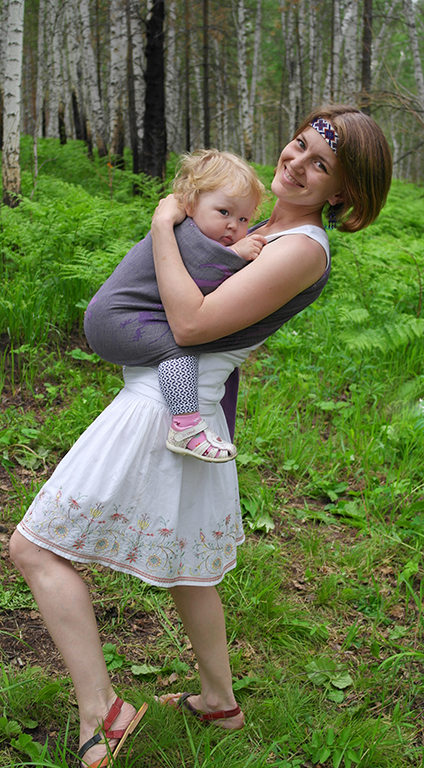 Слингостиль: наш вариант))