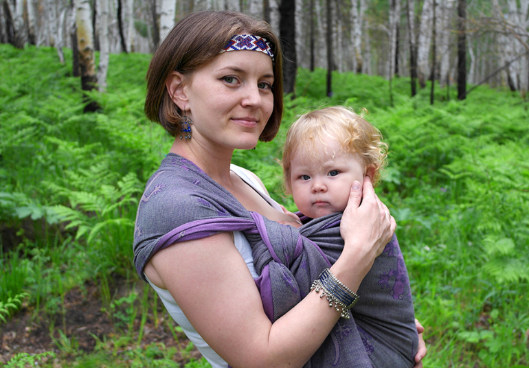 Слингостиль: наш вариант))