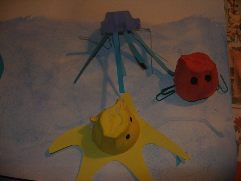 ТН " Море". Морские обитатели.