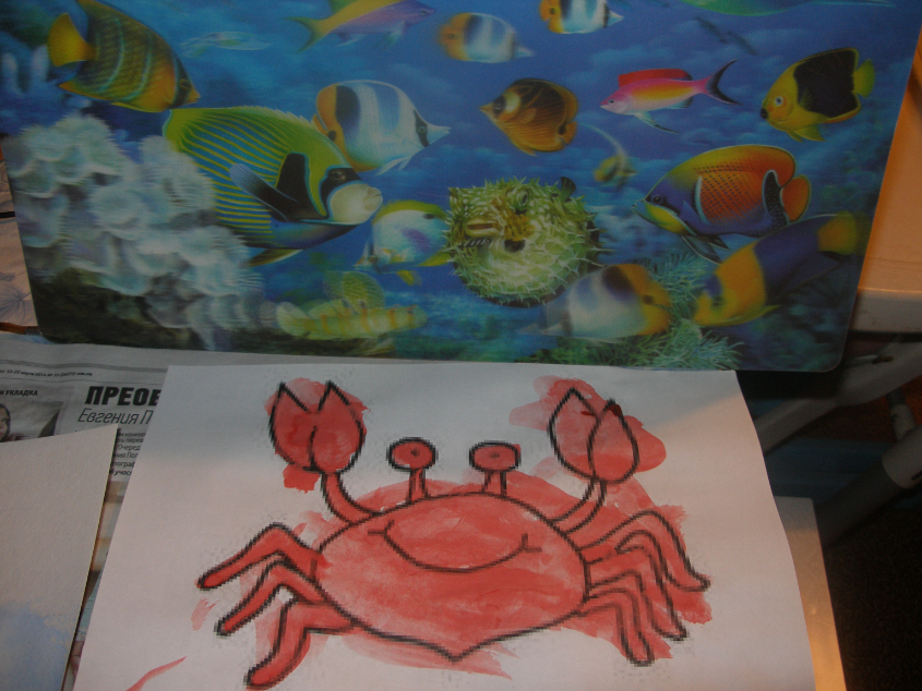 ТН " Море". Морские обитатели.