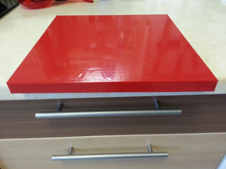 МК как сделать подложку из пенополистирола (пеноплэкса).