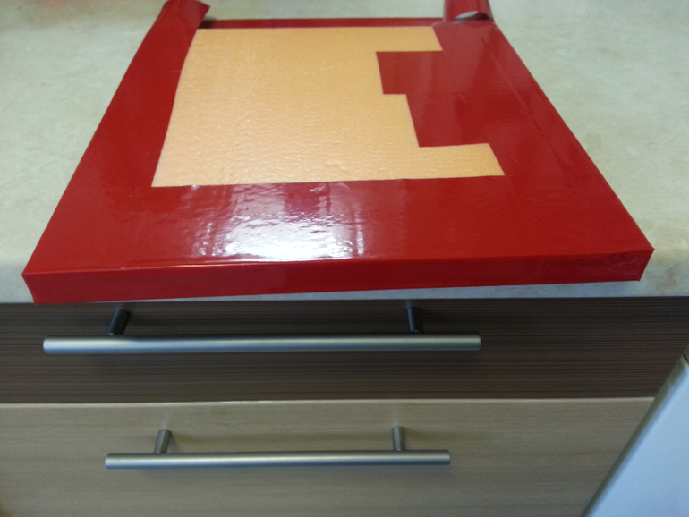 МК как сделать подложку из пенополистирола (пеноплэкса).