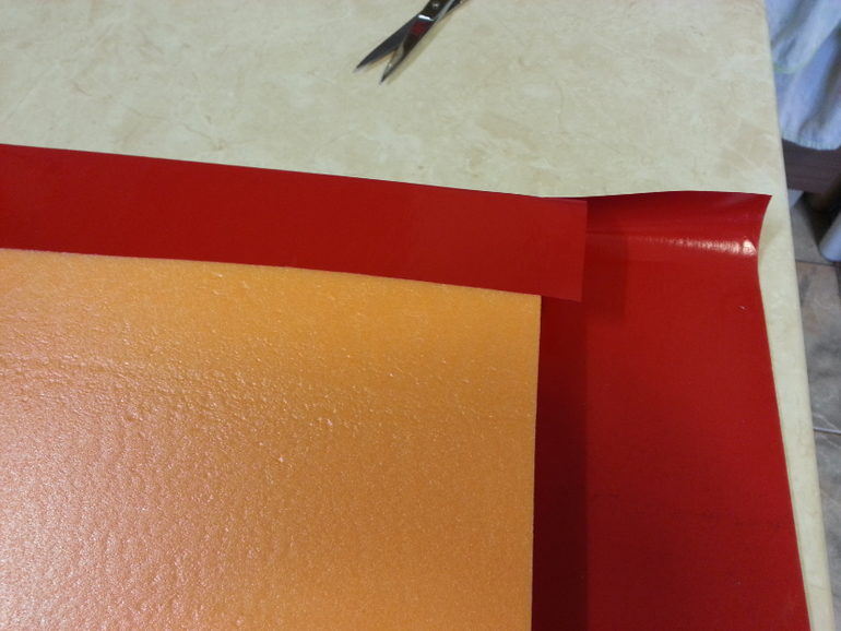 МК как сделать подложку из пенополистирола (пеноплэкса).