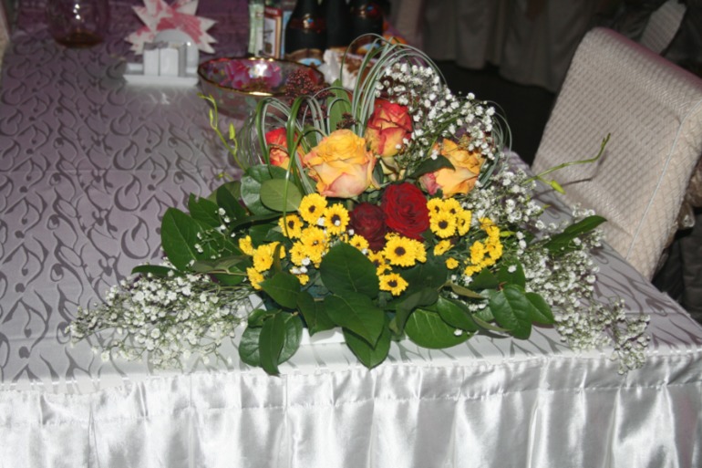Я в роли флориста)