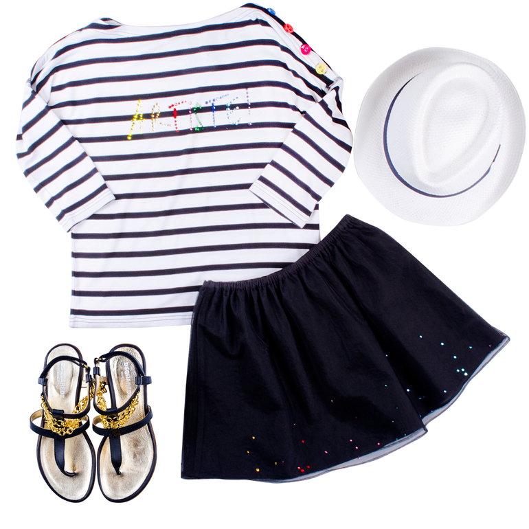 Лето. Солнце. Море. Пляж. И не только:)) Идеи стильных комплектов для детей.