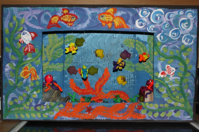 Наш аквариум из коробки