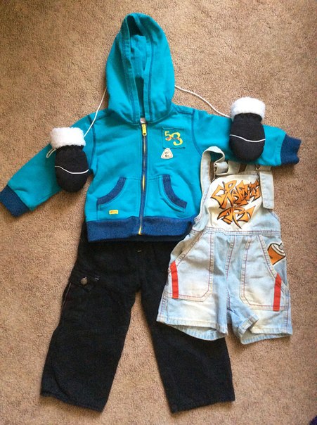 Отдам комплект на мальчика на два года, б/у