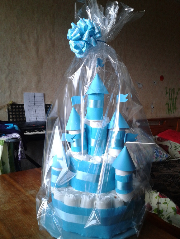 Торты из памперсов