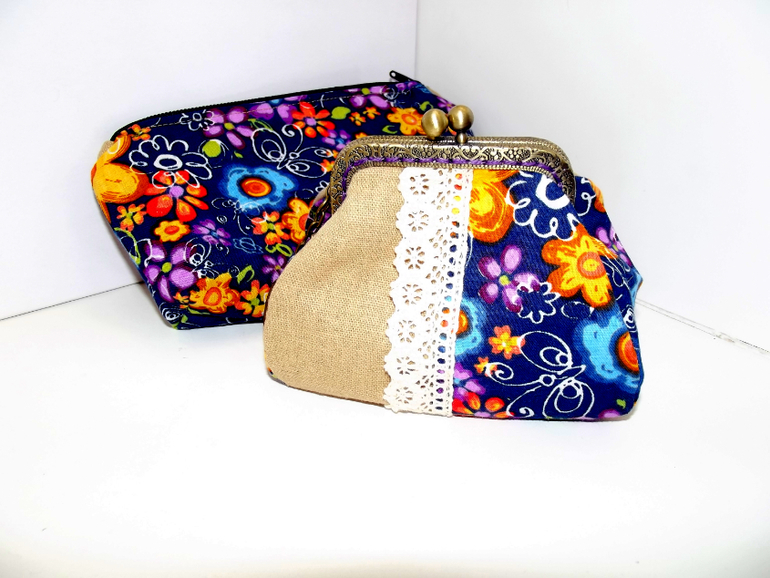 Косметичка и кошелечек