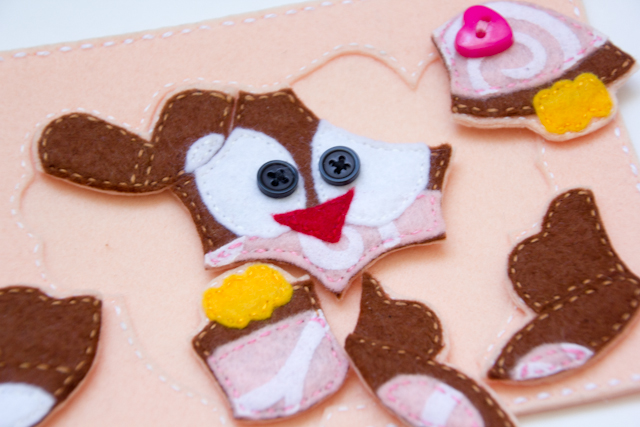 Пазл из фетра