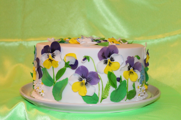 Анютины глазки ....