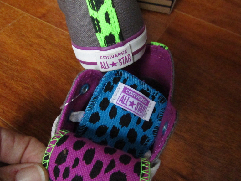 Кеды Converse для девочки, размер 20, 12,5 см, 1500 руб.