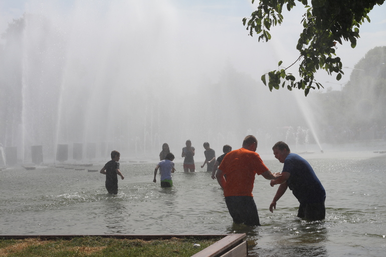 День защиты детей в Парке Горького