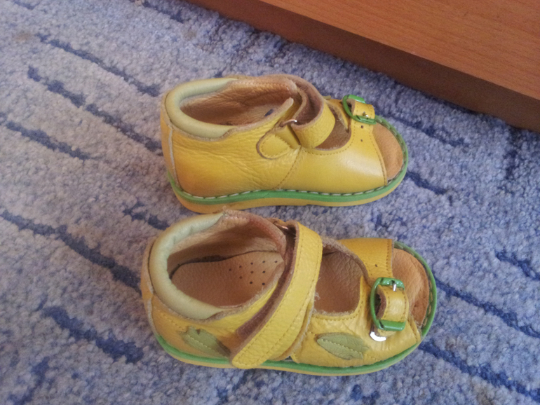 Сандалики для девочки Таши Орто р19