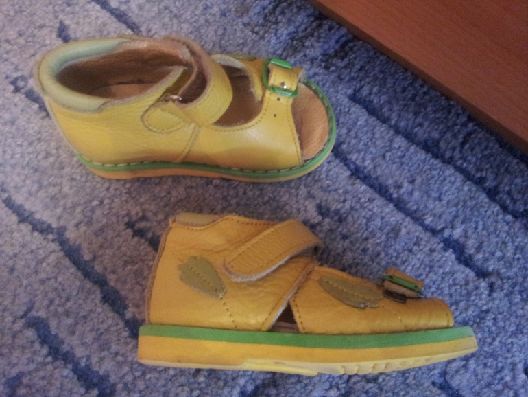 Сандалики для девочки Таши Орто р19