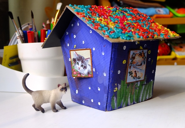 Художка онлайн: А у нас переменка! Скворечник, или почти дом :)