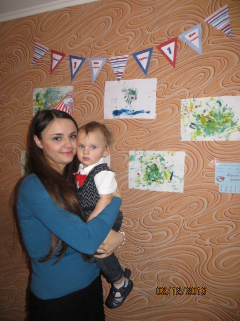 Тимурчику годик!