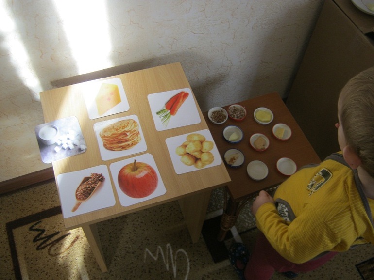 Вкусовое/пищевое лото