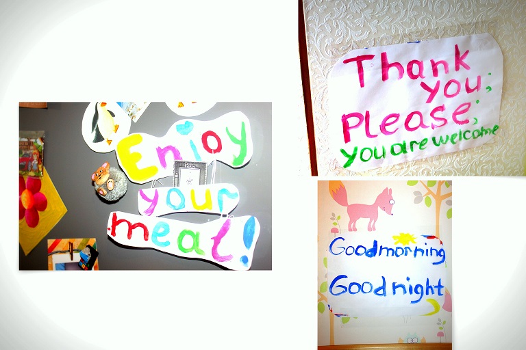 Наши занятия на английском языке в 1,3 года