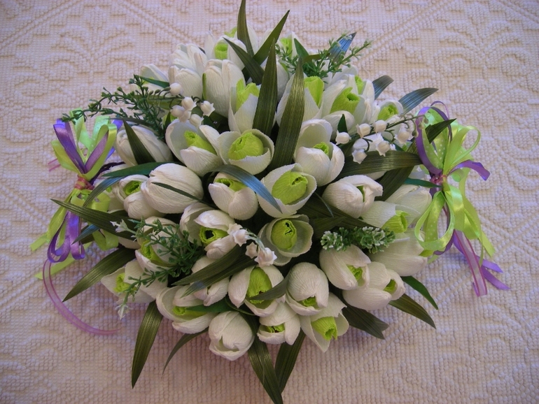 Мой первый букет.