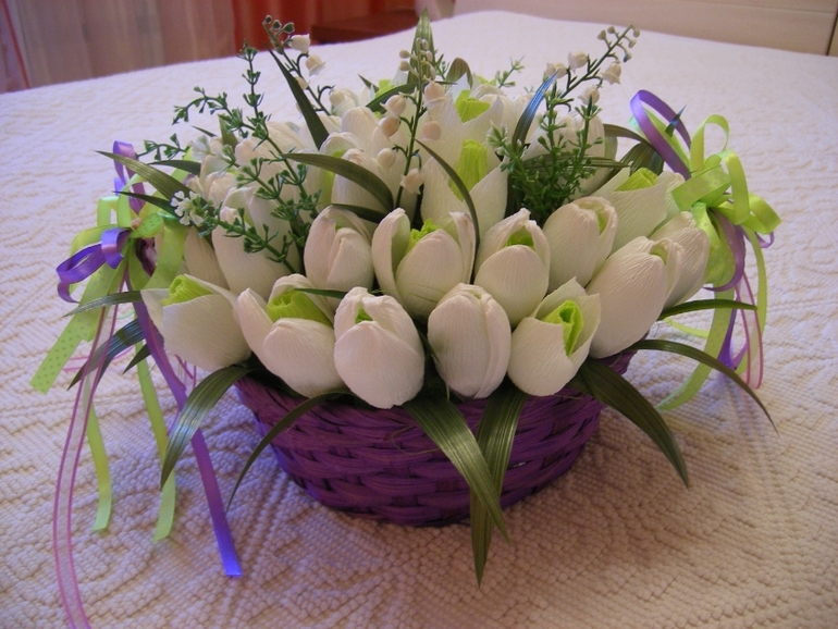 Мой первый букет.