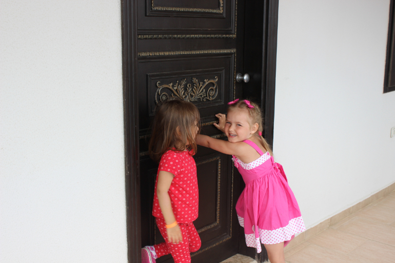 Наша Лизавета на отдыхе в Турции