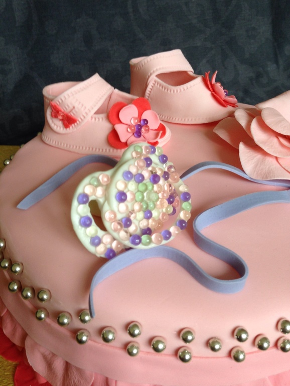 Тортик для девочки. Соска со